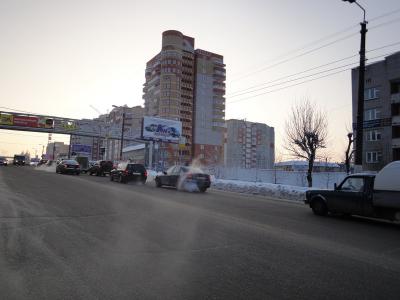 Фотография рекламного носителя, тип: Билборд 3x6, адрес: Ленина ул. Х Тимирязева ул., Киров, Кировская область, Россия. Сторона A1-A3 №161065