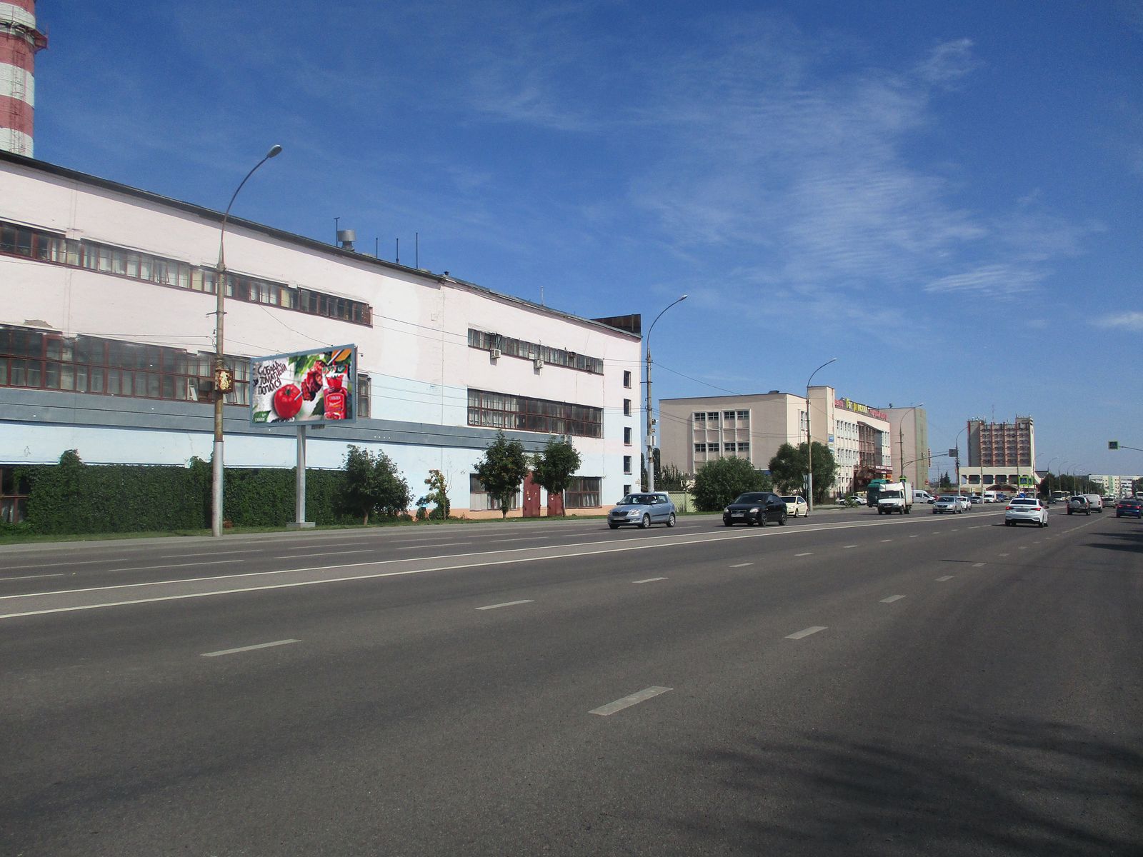 Фотография рекламного носителя, тип: Билборд 3x6, адрес: Гагарина ул., д.110, Липецк, Липецкая область, Россия. Сторона Б1-Б10 №444418