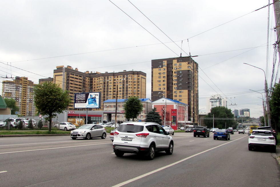 Фотография рекламного носителя, тип: Билборд 3x6, адрес: Московский пр-т. Х Рабочий пр-т., Воронеж, Воронежская область, Россия. Сторона Б1-Б3 №154616