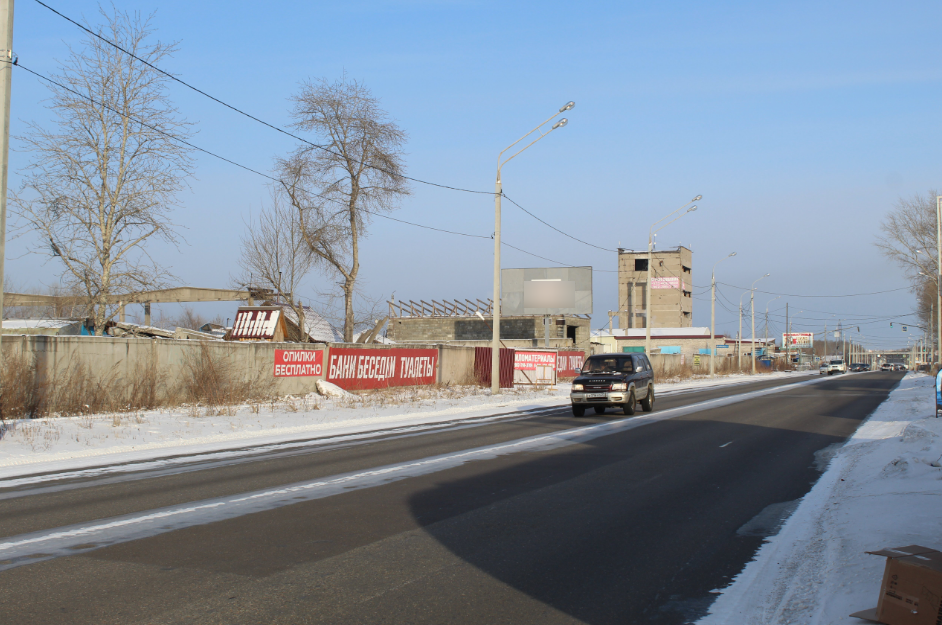 Фотография рекламного носителя, тип: Билборд 3x6, адрес: Северное ш., д.12, Комсомольск-на-Амуре, Хабаровский край, Россия. Сторона Б №1370818