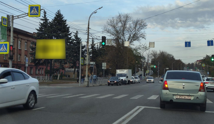 Фотография рекламного носителя, тип: Нестандартный билборд, адрес: Московская ул., д.69, ТЦ Европа, Орел, Орловская область, Россия. Сторона Б1-Б10 №1329831