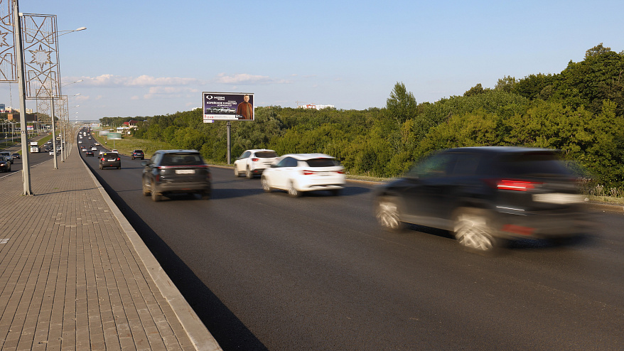 Фотография рекламного носителя, тип: Билборд 3x6, адрес: Московское ш., 16 000м, д.5, Самара, Самарская область, Россия. Сторона А №790825