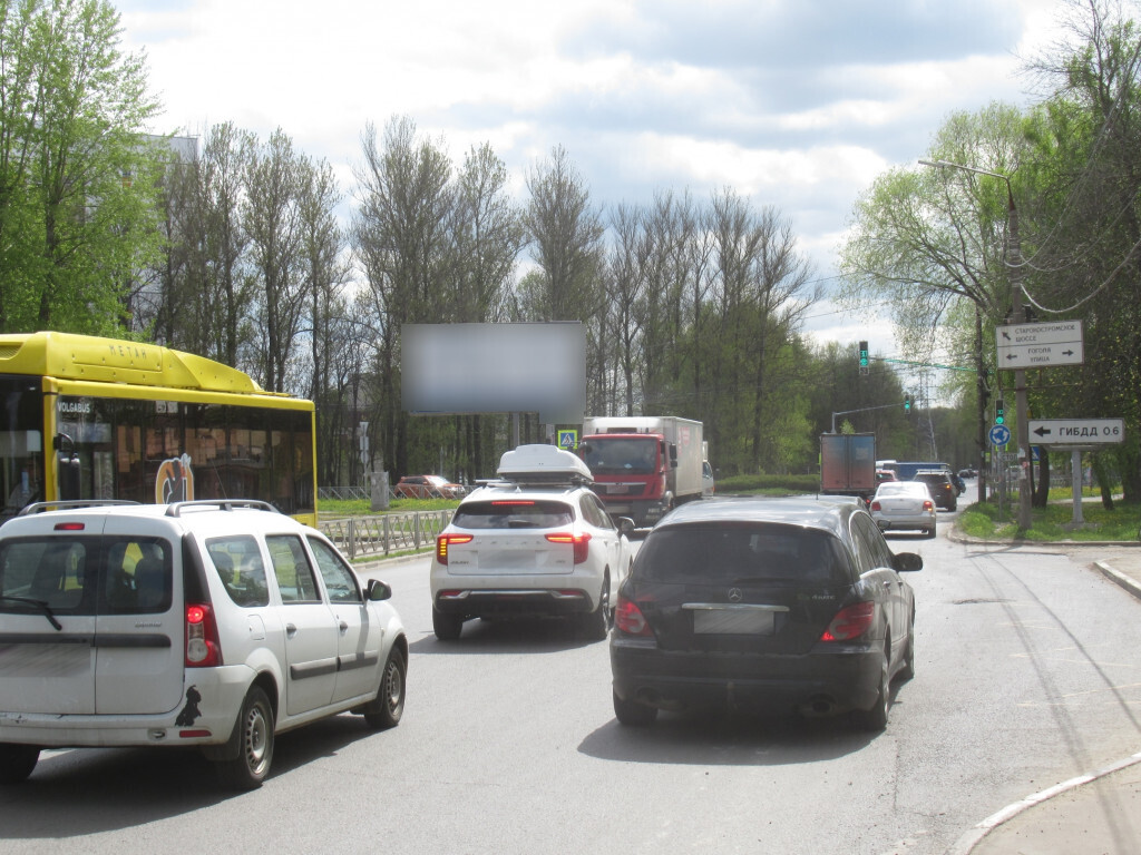 Фотография рекламного носителя, тип: Билборд 3x6, адрес: Суздальское ш. Х Гоголя ул., Ярославль, Ярославская область, Россия. Сторона Б №109706