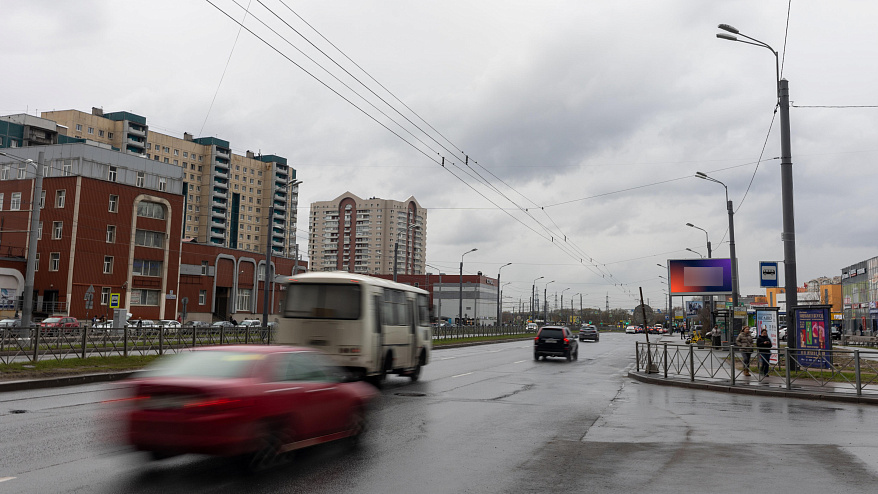 Фотография рекламного носителя, тип: Билборд 3x6, адрес: Косыгина пр-т. Х Осипенко ул., д.2, Санкт-Петербург, Россия. Сторона A1-A10 №171194