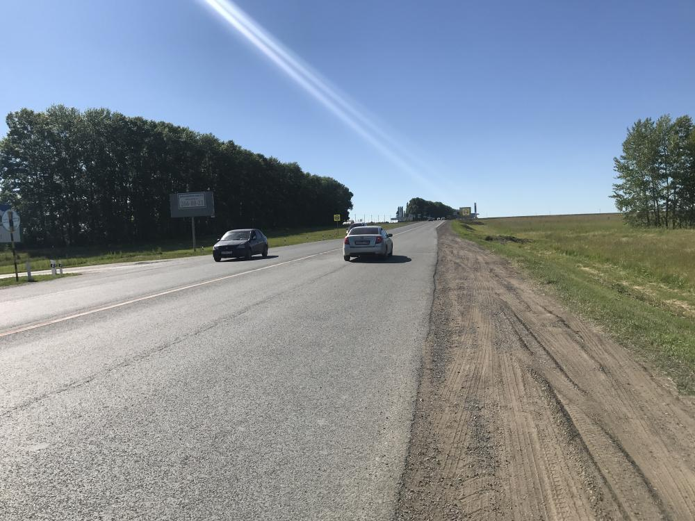 Фотография рекламного носителя, тип: Билборд 3x6, адрес: Кармаскалы-Белорецк а/д, поз.1, Уфа, Республика Башкортостан, Россия. Сторона B №1335409