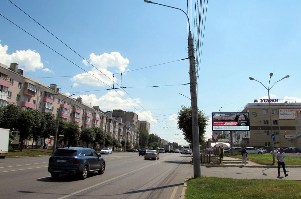 Фотография рекламного носителя, тип: Билборд 3x6, адрес: Московский пр-т. Х Рабочий пр-т., Воронеж, Воронежская область, Россия. Сторона А1-А3 №154615