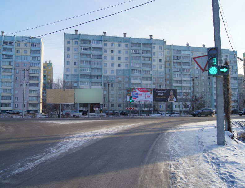 Фотография рекламного носителя, тип: Билборд 3x6, адрес: Богдана Хмельницкого ул., д.22, поз.2, Миасс, Челябинская область, Россия. Сторона А1-А10 №1359716