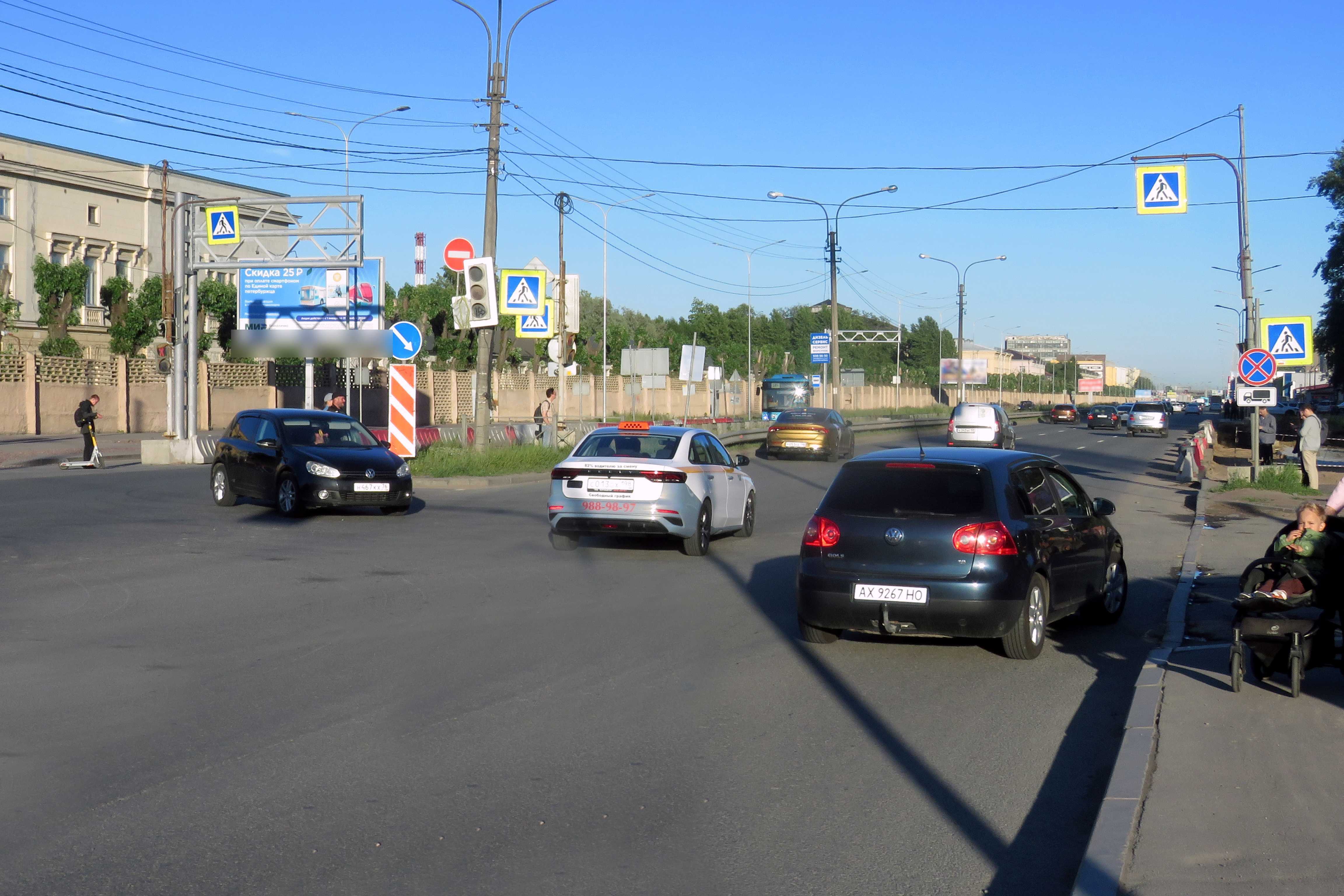 Фотография рекламного носителя, тип: Билборд 3x6, адрес: Московское ш., д.44 Х Ленсовета ул., Санкт-Петербург, Россия. Сторона Б №105795