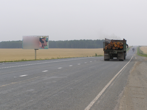 Фотография рекламного носителя, тип: Билборд 3x6, адрес: Объездная а/д, 58 440м, Челябинск, Челябинская область, Россия. Сторона В №185457