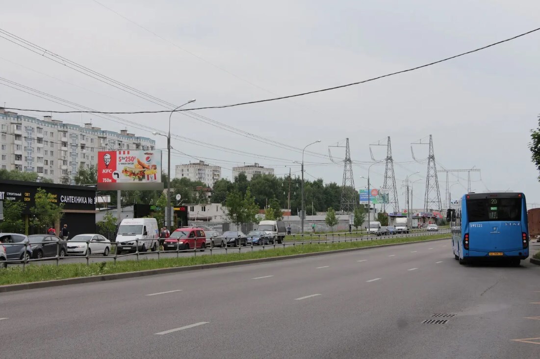 Фотография рекламного носителя, тип: Билборд 3x6, адрес: Андреевка ул., корп.1562, Зеленоград, Москва, Россия. Сторона B №179697