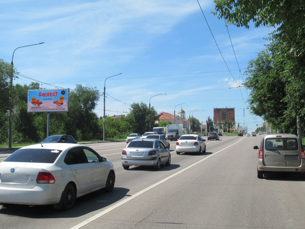 Фотография рекламного носителя, тип: Билборд 3x6, адрес: 20 лет Октября ул. Х В. Фигнер ул., Воронеж, Воронежская область, Россия. Сторона Б №111911