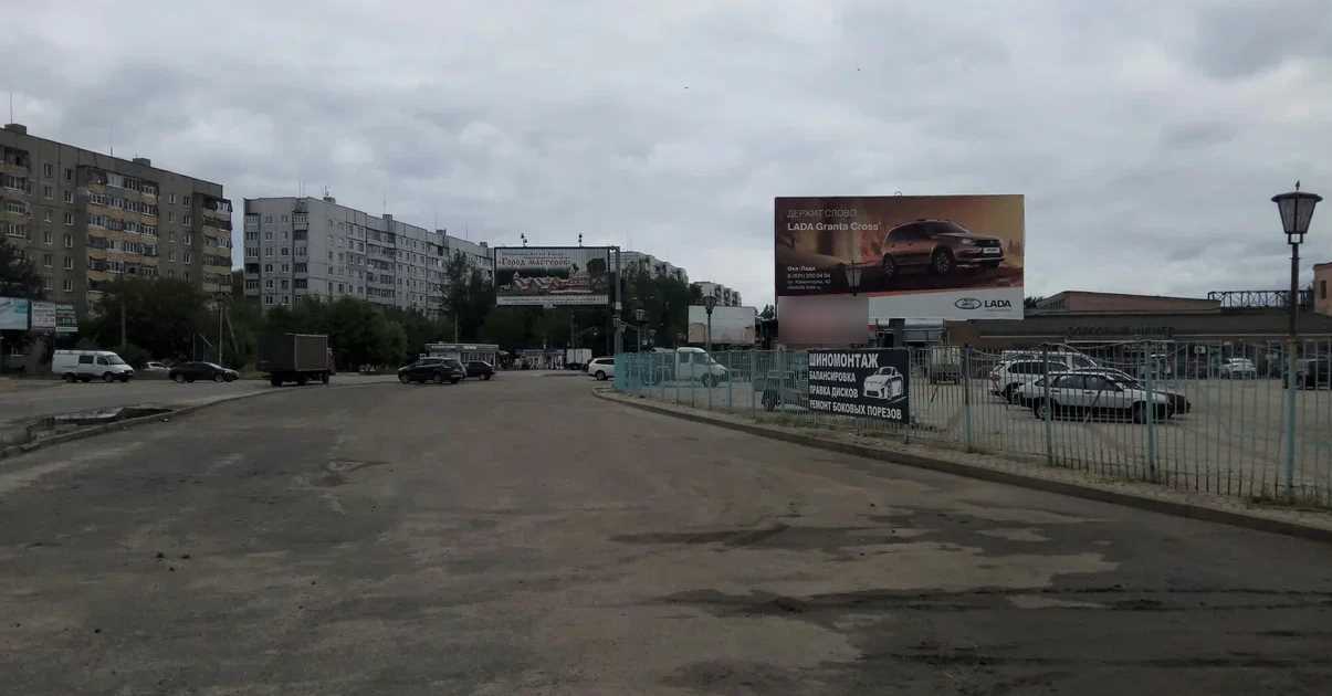 Фотография рекламного носителя, тип: Билборд 3x6, адрес: Заволжье г., Баумана ул., д.23, поз.2, Нижний Новгород, Нижегородская область, Россия. Сторона А №248405