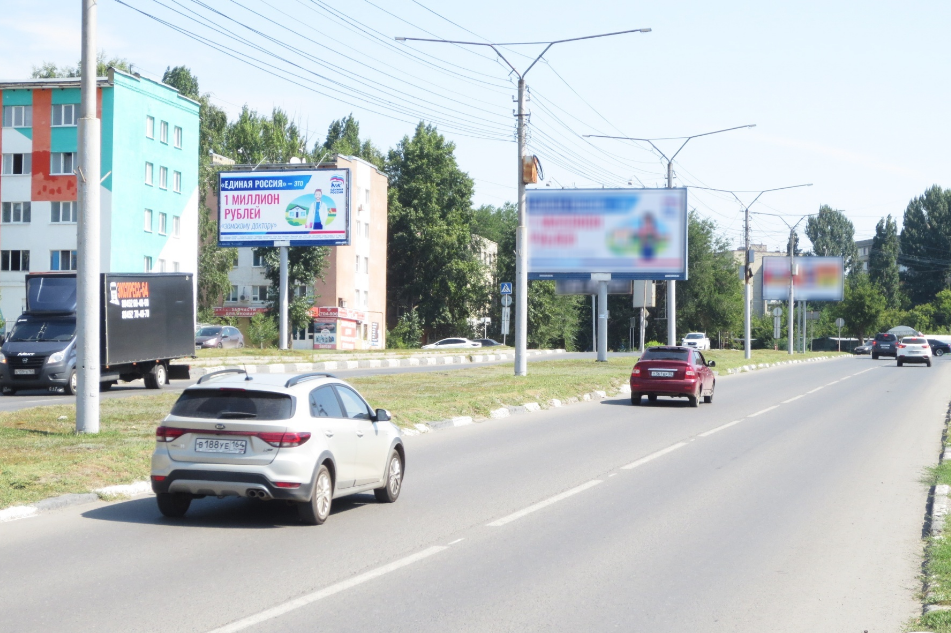 Фотография рекламного носителя, тип: Билборд 3x6, адрес: Техническая ул. поз.2, Саратов, Саратовская область, Россия. Сторона Б №156935
