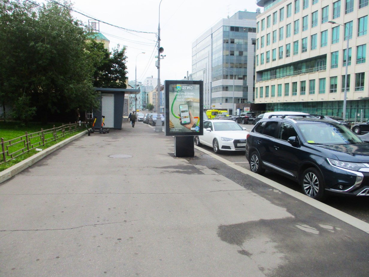 Фотография рекламного носителя, тип: Ситиформат 1.8x1.2, адрес: Щепкина ул., д.32, Москва, Россия. Сторона В №1348635