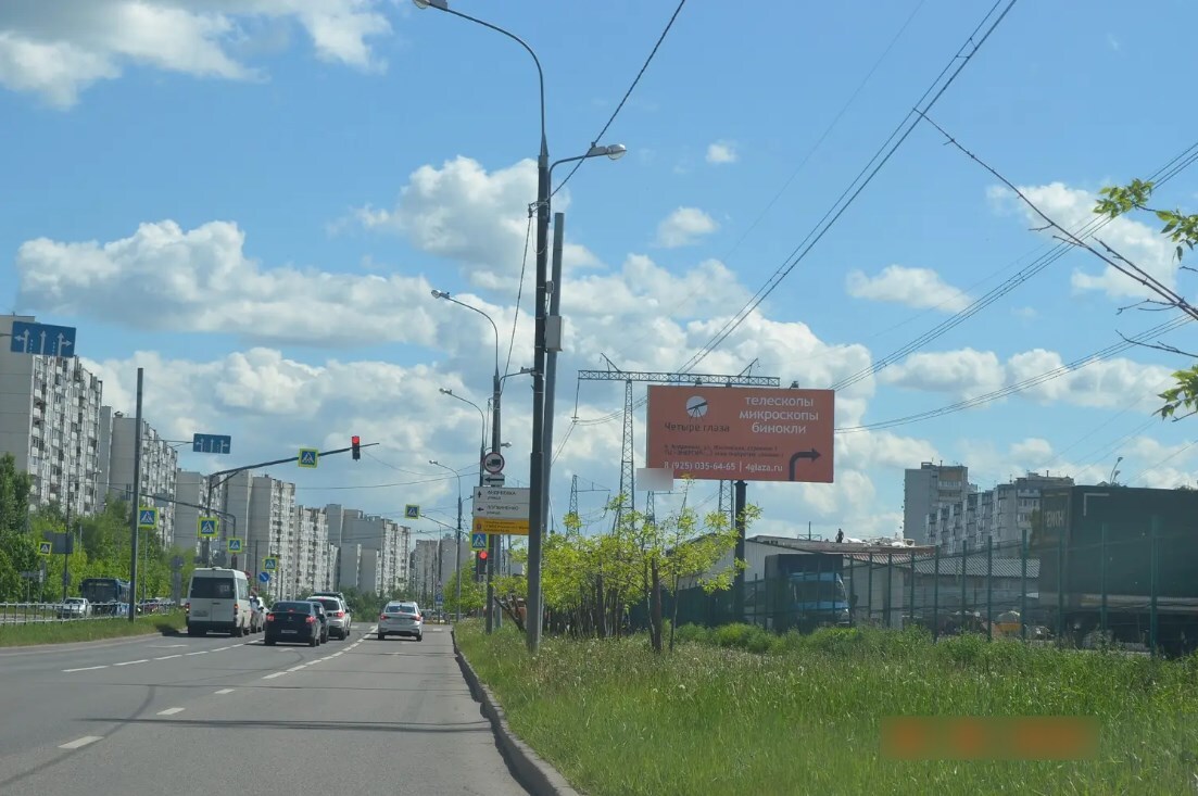 Фотография рекламного носителя, тип: Билборд 3x6, адрес: Михайловка ул., корп.1405, Зеленоград, Москва, Россия. Сторона A №179698