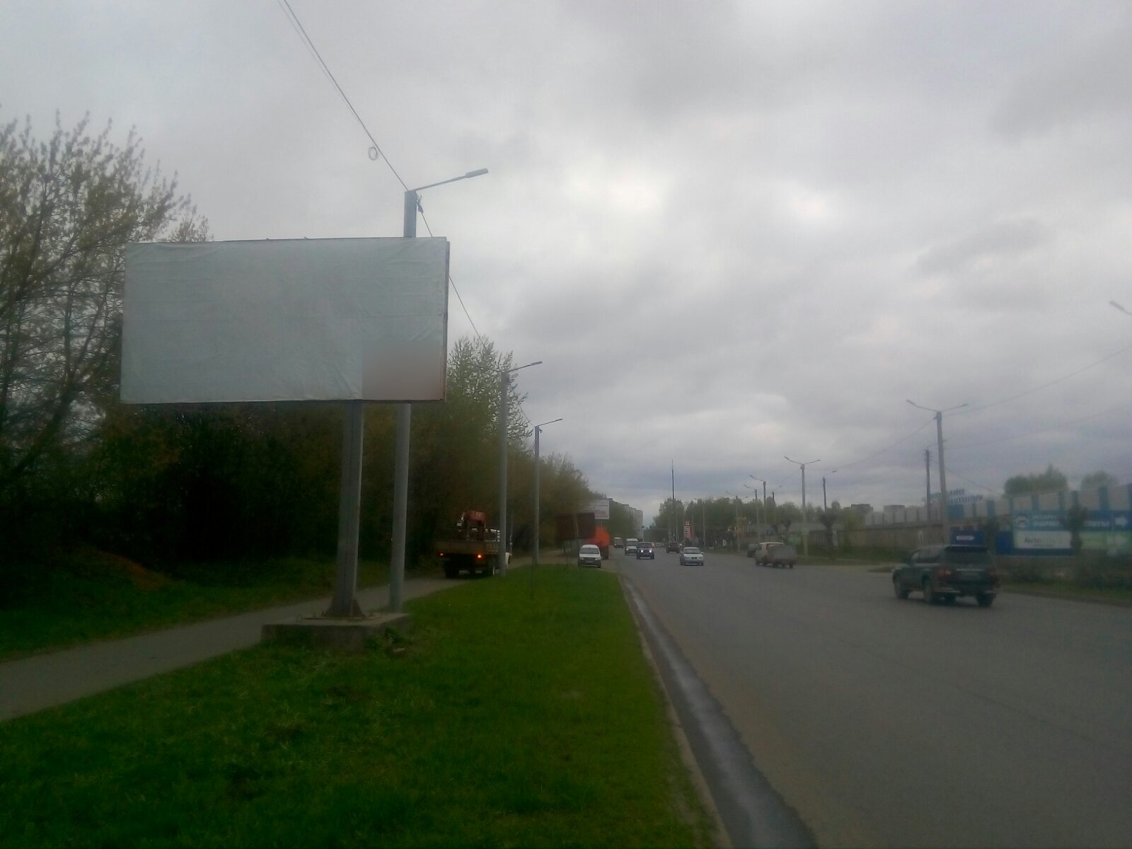 Фотография рекламного носителя, тип: Билборд 3x6, адрес: Воровского ул. Х Солнечная ул., Киров, Кировская область, Россия. Сторона Б №246640