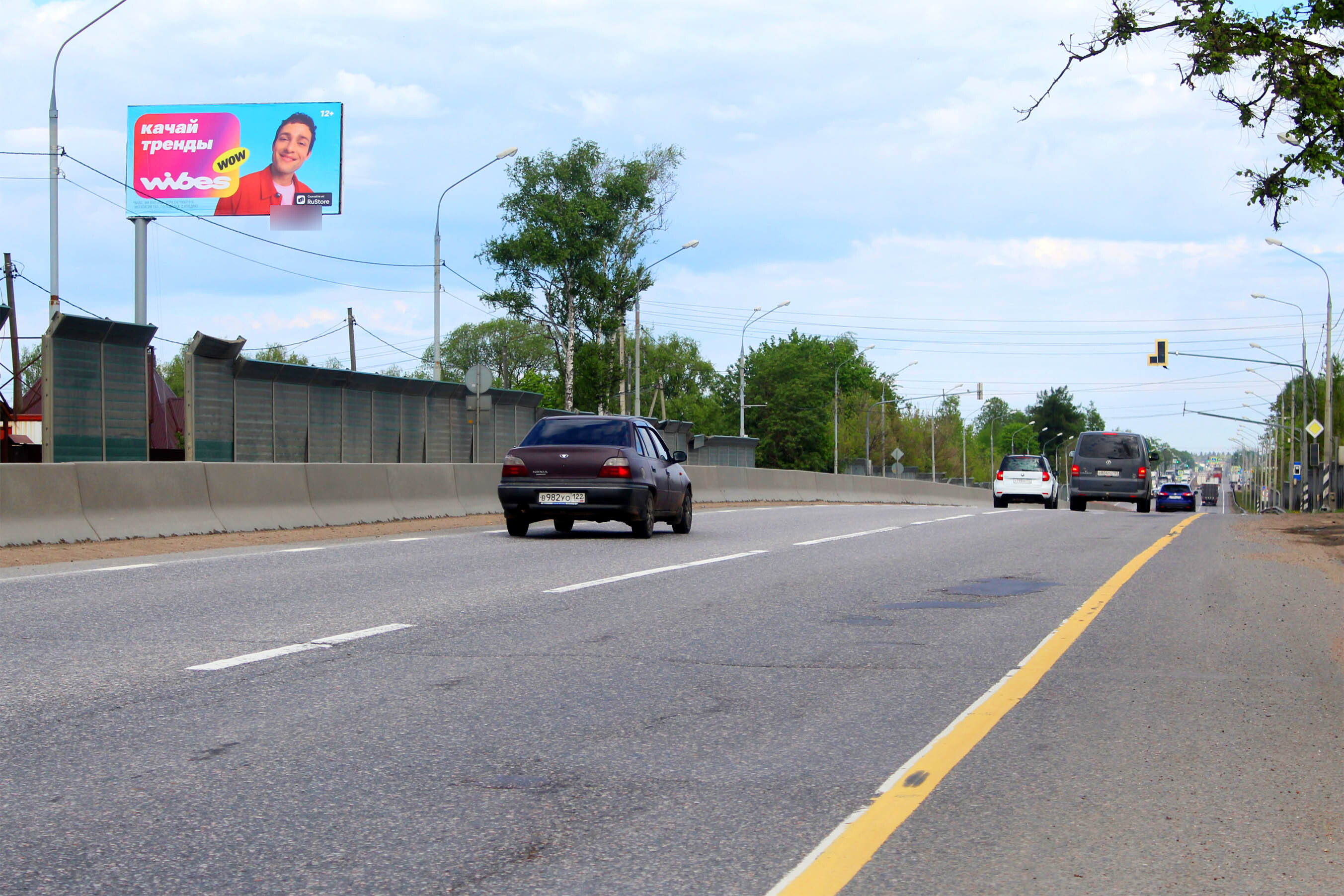 Фотография рекламного носителя, тип: Билборд 3x6, адрес: Ленинградское ш., 51 100м, Солнечногорск, Московская область, Россия. Сторона Б №874466