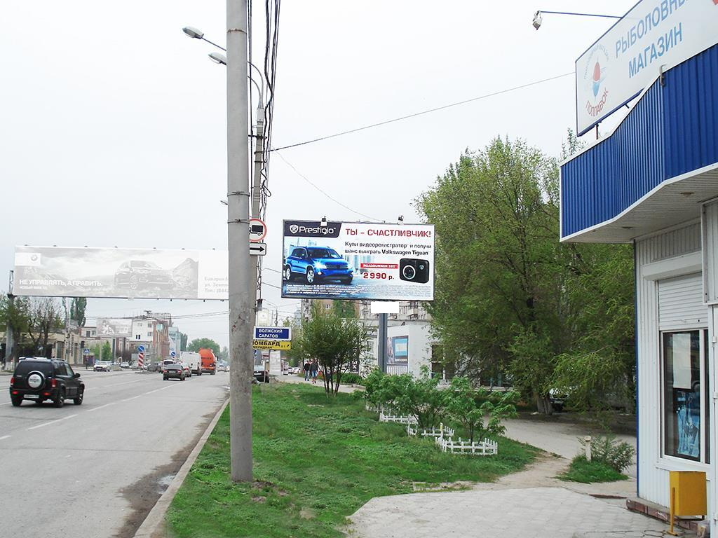 Фотография рекламного носителя, тип: Билборд 3x6, адрес: Рокоссовского ул. Х Двинская ул., Волгоград, Волгоградская область, Россия. Сторона А №83182