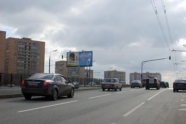 Фотография рекламного носителя, тип: Билборд 3x6, адрес: Пролетарский пр-т., д.24, Москва, Россия. Сторона A2 №65962