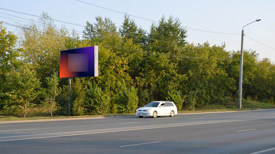 Фотография рекламного носителя, тип: Билборд 3x6, адрес: Уфимский тракт, 200м перед постом ГИБДД, Челябинск, Челябинская область, Россия. Сторона B №954233