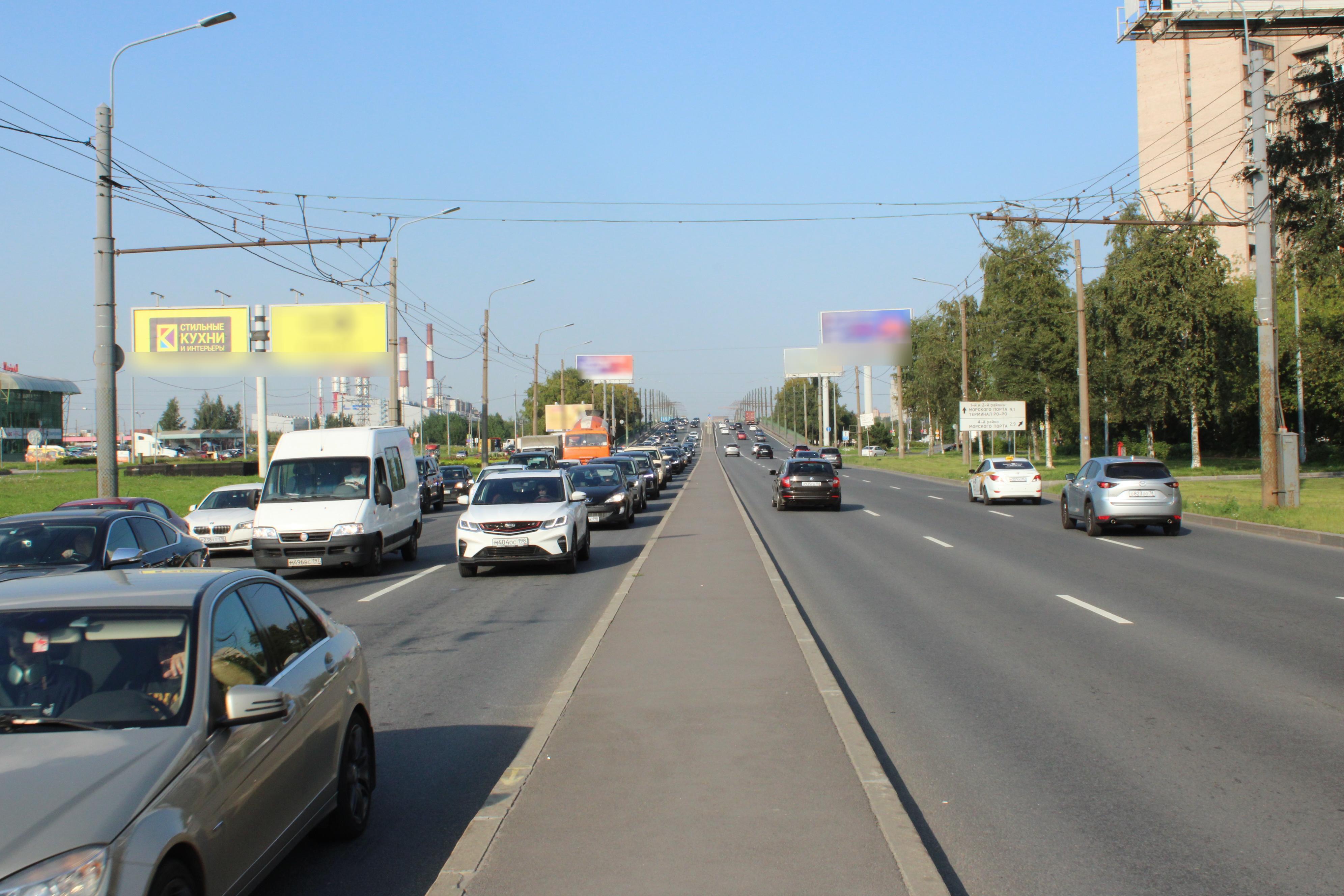 Фотография рекламного носителя, тип: Билборд 3x6, адрес: Маршала Жукова пр-т. Х Казакова пр-т., Санкт-Петербург, Россия. Сторона Б1 №106832