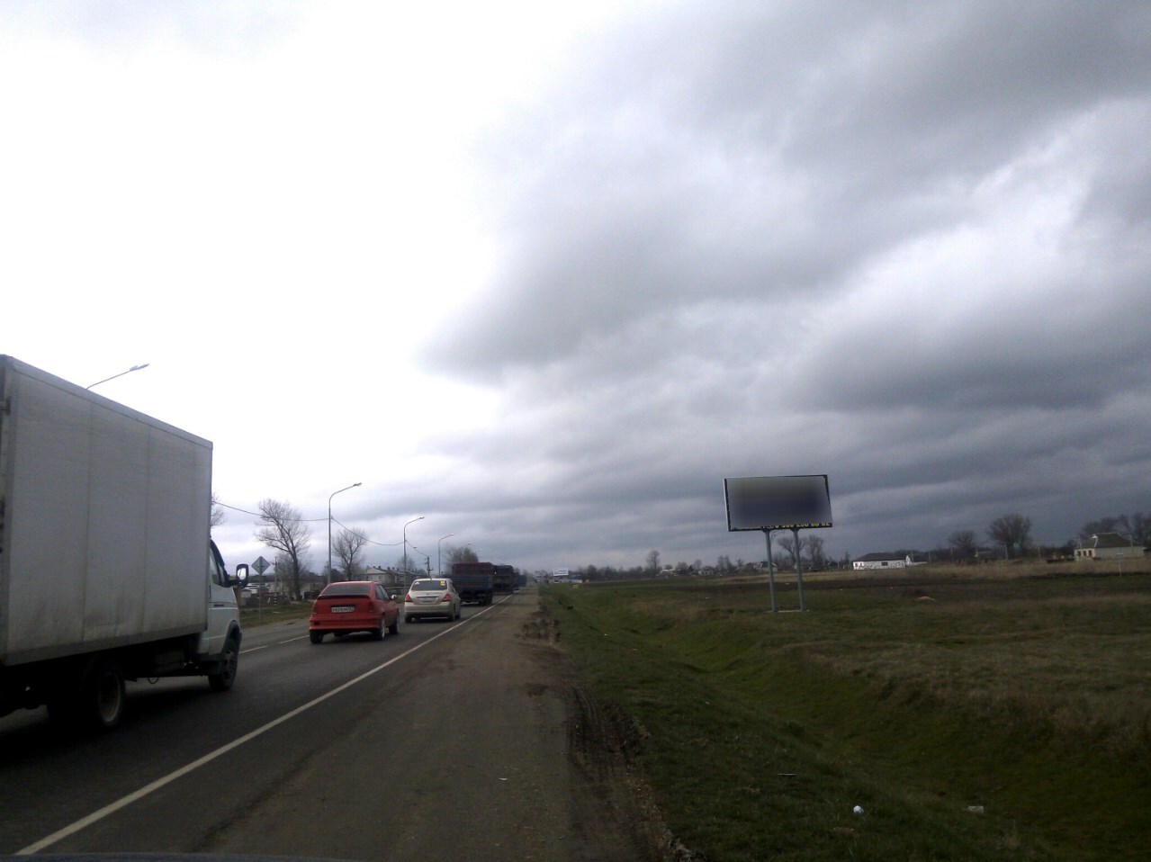 Фотография рекламного носителя, тип: Билборд 3x6, адрес: Светлый Путь Ленина пос., Темрюк-Краснодар а/д, 32 465м, Темрюк, Краснодарский край, Россия. Сторона А №1336933