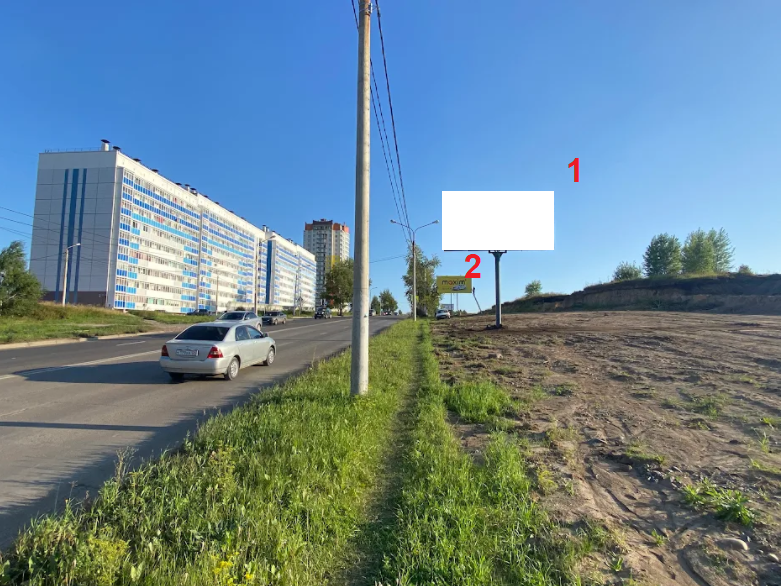 Фотография рекламного носителя, тип: Билборд 3x6, адрес: 60 лет СССР ул., д.61, Красноярск, Красноярский край, Россия. Сторона А №1326004