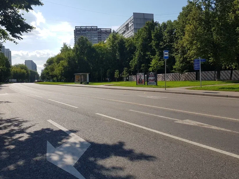 Фотография рекламного носителя, тип: Афиша 1.75x1.8, адрес: Шипиловская ул., д.55, стенд 2, Москва, Россия. Сторона A №883904