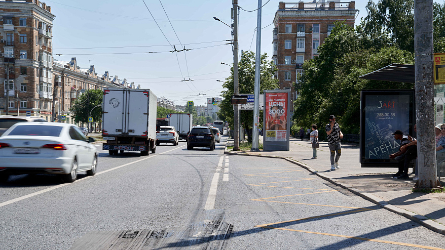 Фотография рекламного носителя, тип: Пиллар 3x1.4, адрес: Декабристов ул., д.178А, Казань, Республика Татарстан, Россия. Сторона A №686091
