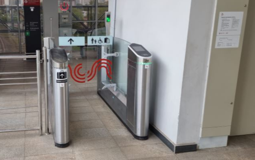 Фотография рекламного носителя, тип: Другой индор-формат, адрес: Станция метро «Крымская», линия Московское Центральное Кольцо, Москва, Россия. Сторона/вариант А №1326712