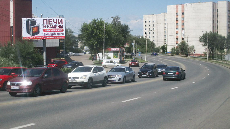 Фотография рекламного носителя, тип: Билборд 3x6, адрес: Ленина пр-т., д.104 Х Советской Армии ул., Магнитогорск, Челябинская область, Россия. Сторона B №200820