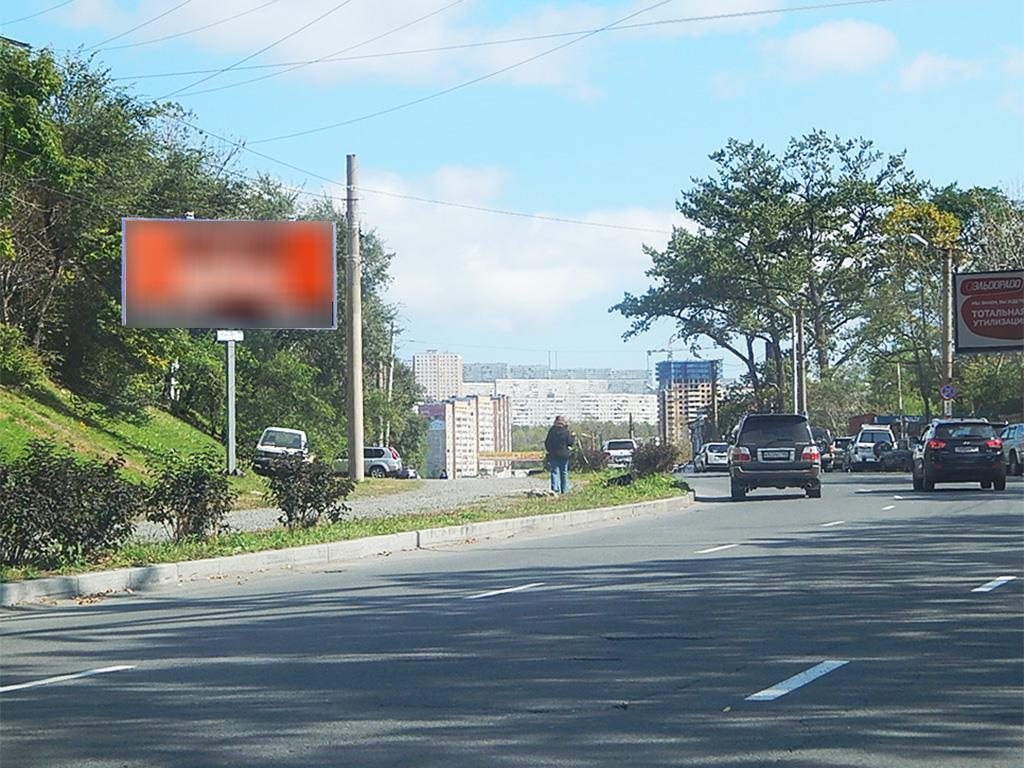 Фотография рекламного носителя, тип: Билборд 3x6, адрес: Ивановская ул., д.7, Владивосток, Приморский край, Россия. Сторона А1 №88777