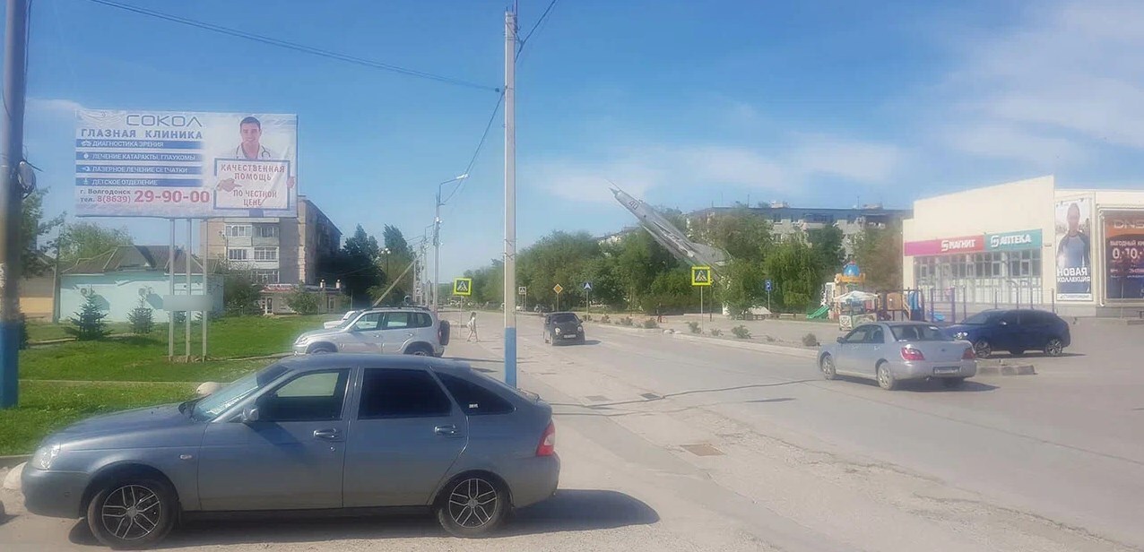 Фотография рекламного носителя, тип: Билборд 3x6, адрес: Кирова ул., д.91, поз.2, Морозовск, Ростовская область, Россия. Сторона Б №1334377