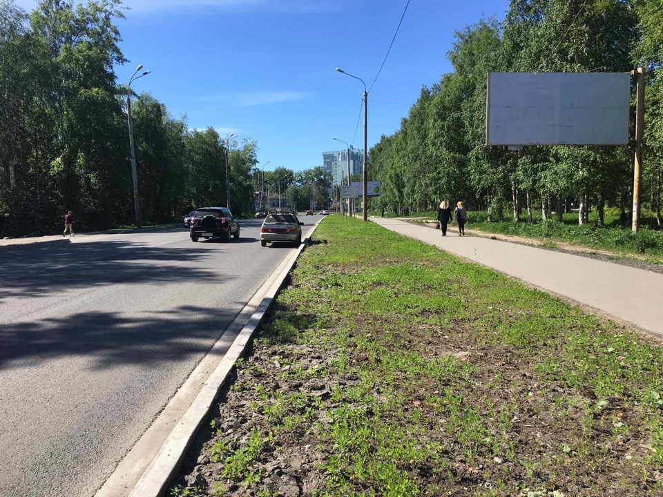 Фотография рекламного носителя, тип: Билборд 3x6, адрес: Обводный канал, д.26, Архангельск, Архангельская область, Россия. Сторона А №765881