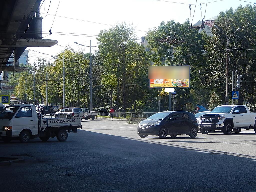 Фотография рекламного носителя, тип: Билборд 3x6, адрес: Русская ул., д.46, Владивосток, Приморский край, Россия. Сторона А1 №88778