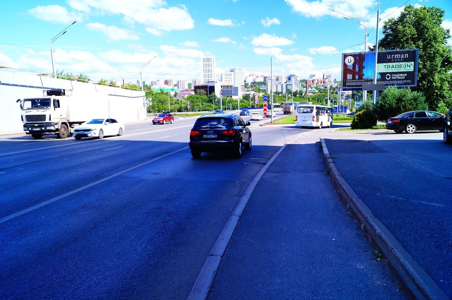 Фотография рекламного носителя, тип: Билборд 3x6, адрес: Заки Валиди ул., д.66, поз.1, Уфа, Республика Башкортостан, Россия. Сторона А1-А3 №826655