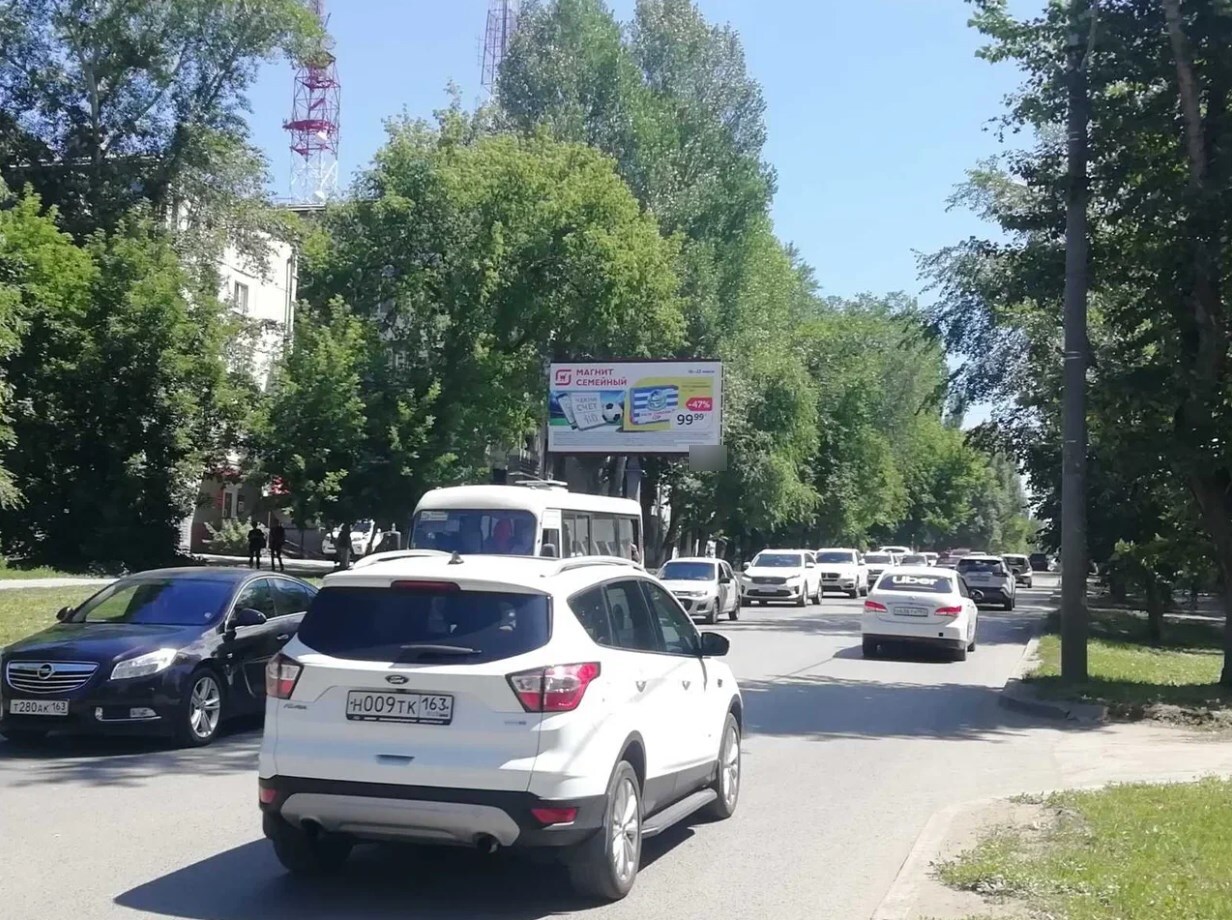 Фотография рекламного носителя, тип: Билборд 3x6, адрес: Советской Армии ул., д.229, Самара, Самарская область, Россия. Сторона Б №833241