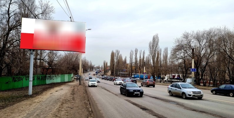 Фотография рекламного носителя, тип: Билборд 3x6, адрес: Лебедева ул., д.12а, Воронеж, Воронежская область, Россия. Сторона B №1002320