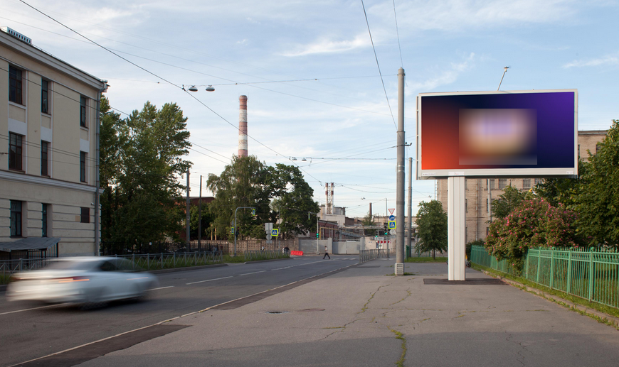Фотография рекламного носителя, тип: Билборд 3x6, адрес: Полярников ул. Х Бабушкина ул., Санкт-Петербург, Россия. Сторона А1-А10 №170642