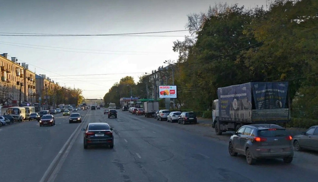 Фотография рекламного носителя, тип: Ситиборд 2.7x3.7, адрес: Ленина пр-т., д.77, Нижний Новгород, Нижегородская область, Россия. Сторона A1-A10 №1338266