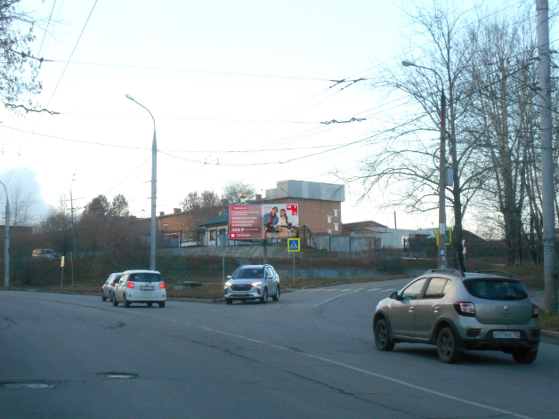 Фотография рекламного носителя, тип: Билборд 3x6, адрес: Юбилейный мкр., Иркутск, Иркутская область, Россия. Сторона А №85479