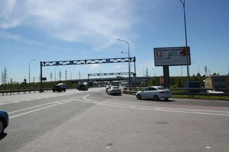 Фотография рекламного носителя, тип: Билборд 3x6, адрес: Мурманское ш., 12 700м, Санкт-Петербург, Россия. Сторона А №166353