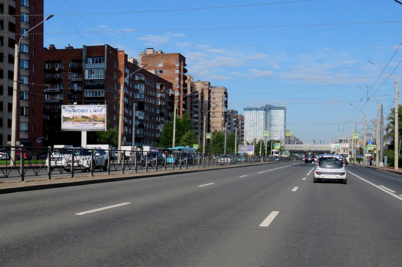Фотография рекламного носителя, тип: Билборд 3x6, адрес: Ленинский пр-т., д.149, корп.1, Санкт-Петербург, Россия. Сторона Б №673133