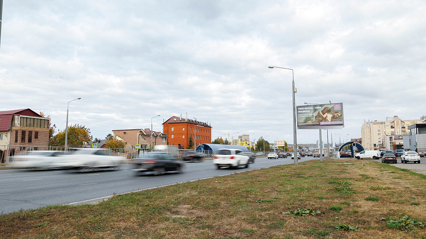 Фотография рекламного носителя, тип: Билборд 3x6, адрес: Мамадышский Тракт, АЗС "Татнефтепродукт", Казань, Республика Татарстан, Россия. Сторона А №761203