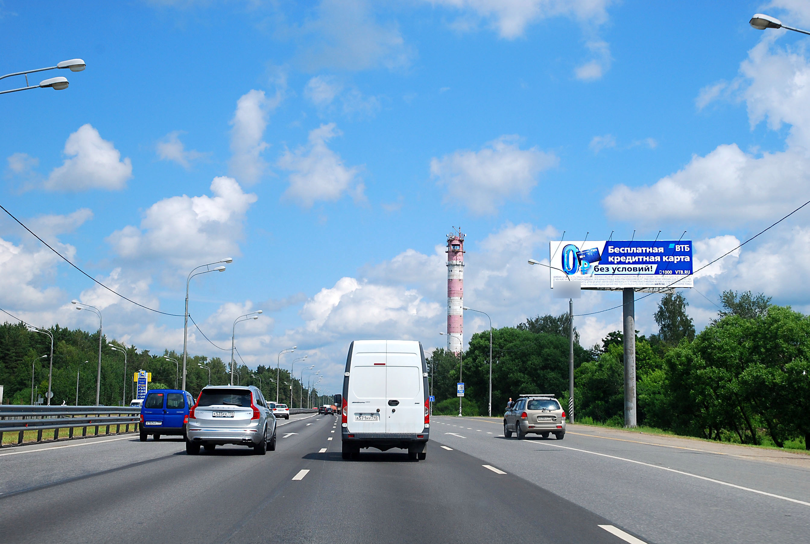 Фотография рекламного носителя, тип: Суперсайт 5x15, адрес: Ярославское ш. Х Шоссейная ул., д.1, Московская область, Россия. Сторона А №994819