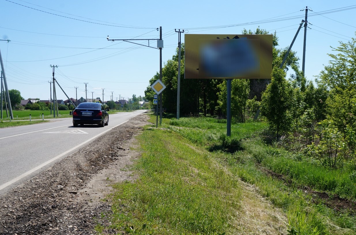 Фотография рекламного носителя, тип: Билборд 3x6, адрес: Приморско-Ахтарск-Бородинская а/д, АЗС Октан Юг, Приморско-Ахтарск, Краснодарский край, Россия. Сторона А №714681