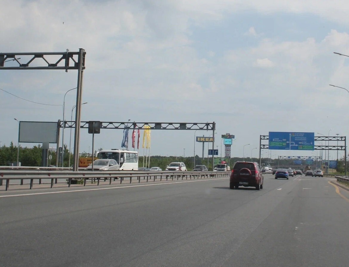 Фотография рекламного носителя, тип: Билборд 3x6, адрес: Мурманское ш., 12 700м, Санкт-Петербург, Россия. Сторона Б №166354