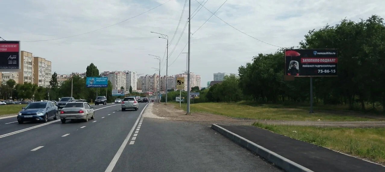 Фотография рекламного носителя, тип: Билборд 3x6, адрес: Юбилейный пос., магазин Продукты, Саратов, Саратовская область, Россия. Сторона А №554359