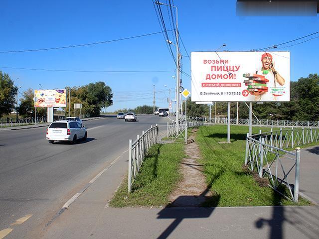 Фотография рекламного носителя, тип: Билборд 3x6, адрес: Степанца ул., д.14, Омск, Омская область, Россия. Сторона А №649672