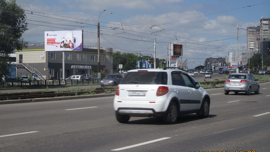 Фотография рекламного носителя, тип: Билборд 3x6, адрес: Завенягина ул. Х Ленина пр-т., д.111в, Магнитогорск, Челябинская область, Россия. Сторона В №531868